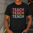 Teach Compassion Kindness Confidence For Teacher Men's Casual T-Shirt Dark Grey Teach Compassion Kindness Confidence For Teacher Men's Casual T-Shirt Dark Grey