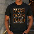 Teach Compassion Kindness Confidence History Teacher Men's Casual T-Shirt Dark Grey Teach Compassion Kindness Confidence History Teacher Men's Casual T-Shirt Dark Grey