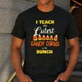 I Teach The Cutest Candy Corn In The Patch Teacher Halloween Men's Casual T-Shirt Dark Grey I Teach The Cutest Candy Corn In The Patch Teacher Halloween Men's Casual T-Shirt Dark Grey