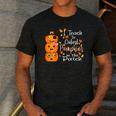 I Teach The Cutest Pumpkins Halloween Shirt For Teachers Men's Casual T-Shirt Dark Grey I Teach The Cutest Pumpkins Halloween Shirt For Teachers Men's Casual T-Shirt Dark Grey
