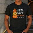 I Teach The Cutest Pumpkins In The Patch Fall Autumn Teacher Men's Casual T-Shirt Dark Grey I Teach The Cutest Pumpkins In The Patch Fall Autumn Teacher Men's Casual T-Shirt Dark Grey