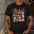 I Teach The Cutest Pumpkins In The Patch Halloween Teacher Men's Casual T-Shirt Dark Grey I Teach The Cutest Pumpkins In The Patch Halloween Teacher Men's Casual T-Shirt Dark Grey