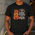 i Teach The Cutest Pumpkins In The Patch Teacher Halloween Men's Casual T-Shirt Dark Grey i Teach The Cutest Pumpkins In The Patch Teacher Halloween Men's Casual T-Shirt Dark Grey