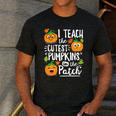I Teach The Cutest Pumpkins In The Patch Teacher Men's Casual T-Shirt Dark Grey I Teach The Cutest Pumpkins In The Patch Teacher Men's Casual T-Shirt Dark Grey