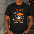 I Teach The Cutest Pumpkins In The Patch Teacher School For Men Women Kids Men's Casual T-Shirt Dark Grey I Teach The Cutest Pumpkins In The Patch Teacher School For Men Women Kids Men's Casual T-Shirt Dark Grey