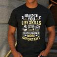 I Teach You Life Skills Home Economics Teacher Men's Casual T-Shirt Dark Grey I Teach You Life Skills Home Economics Teacher Men's Casual T-Shirt Dark Grey