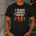 I Teach Super Heroes Teacher Men's Casual T-Shirt Dark Grey I Teach Super Heroes Teacher Men's Casual T-Shirt Dark Grey