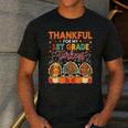 Teach Thanksgiving Teacher Thankful For My 1st Grade Turkeys Men's Casual T-Shirt Dark Grey Teach Thanksgiving Teacher Thankful For My 1st Grade Turkeys Men's Casual T-Shirt Dark Grey