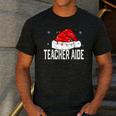 Teacher Aide Christmas Women Family Matching Group Xmas Men's Casual T-Shirt Dark Grey Teacher Aide Christmas Women Family Matching Group Xmas Men's Casual T-Shirt Dark Grey