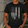Teacher American Flag Teacher's Day Teaching Men's Casual T-Shirt Dark Grey Teacher American Flag Teacher's Day Teaching Men's Casual T-Shirt Dark Grey