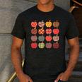 Teacher Apple Back To School Art For School Supplies Men's Casual T-Shirt Dark Grey Teacher Apple Back To School Art For School Supplies Men's Casual T-Shirt Dark Grey