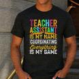 Teacher Assistant Is My Name Coordinating Teacher Aide For Men Women Men's Casual T-Shirt Dark Grey