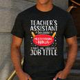 Teacher Assistant Teaching School Ninja Appreciation Men's Casual T-Shirt Dark Grey Teacher Assistant Teaching School Ninja Appreciation Men's Casual T-Shirt Dark Grey