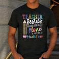 Teacher Besties Because Going Crazy Alone Is Not As Much Fun Men's Casual T-Shirt Dark Grey Teacher Besties Because Going Crazy Alone Is Not As Much Fun Men's Casual T-Shirt Dark Grey