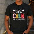 Teacher All Calm Said No Teacher Christmas Pencil Tree Men's Casual T-Shirt Dark Grey Teacher All Calm Said No Teacher Christmas Pencil Tree Men's Casual T-Shirt Dark Grey