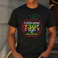 Teacher Celebrating 30 Years Of Teaching Students School Men's Casual T-Shirt Dark Grey