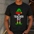 Teacher Elf Matching Family Christmas Women Men Men's Casual T-Shirt Dark Grey Teacher Elf Matching Family Christmas Women Men Men's Casual T-Shirt Dark Grey