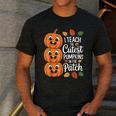 Teacher Halloween Tshirts I Teach The Cutest Pumpkins Men's Casual T-Shirt Dark Grey Teacher Halloween Tshirts I Teach The Cutest Pumpkins Men's Casual T-Shirt Dark Grey