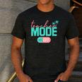 Teacher Mode Off Happy Last Day Of School Summer Break Men Women Men's Casual T-Shirt Dark Grey Teacher Mode Off Happy Last Day Of School Summer Break Men Women Men's Casual T-Shirt Dark Grey