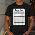 Teacher Nutrition Facts Teachers Nutritional Fact Men's Casual T-Shirt Dark Grey Teacher Nutrition Facts Teachers Nutritional Fact Men's Casual T-Shirt Dark Grey
