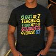 Teacher Overuse 67 Teacher Men's Casual T-Shirt Dark Grey