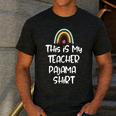 This Is My Teacher Pajama Shirt Teacher Life Tee Men's Casual T-Shirt Dark Grey This Is My Teacher Pajama Shirt Teacher Life Tee Men's Casual T-Shirt Dark Grey