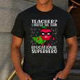 Teacher I Prefer The Term Educational Superhero Men's Casual T-Shirt Dark Grey Teacher I Prefer The Term Educational Superhero Men's Casual T-Shirt Dark Grey