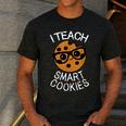 Teacher Shirt I Teach Smart Cookies Shirt Nerd Tee Men's Casual T-Shirt Dark Grey