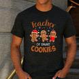 Teacher Of Smart Cookies Gingerbread Christmas Teacher Cute Men Women Kids Men's Casual T-Shirt Dark Grey Teacher Of Smart Cookies Gingerbread Christmas Teacher Cute Men Women Kids Men's Casual T-Shirt Dark Grey
