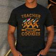 Teacher Of Smart Cookies Gingerbread Christmas Teacher Men's Casual T-Shirt Dark Grey Teacher Of Smart Cookies Gingerbread Christmas Teacher Men's Casual T-Shirt Dark Grey