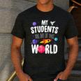 Teacher Tee My Students Are Out Of This World Space Men's Casual T-Shirt Dark Grey Teacher Tee My Students Are Out Of This World Space Men's Casual T-Shirt Dark Grey