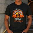 Teacher Thanksgiving Shirt Thankful For My Little Turkeys Men's Casual T-Shirt Dark Grey Teacher Thanksgiving Shirt Thankful For My Little Turkeys Men's Casual T-Shirt Dark Grey
