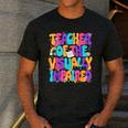 Teacher Of The Visually Impaired Blindness Awareness Men's Casual T-Shirt Dark Grey Teacher Of The Visually Impaired Blindness Awareness Men's Casual T-Shirt Dark Grey