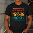 Teacher Voice Teacherlife Primary School Teacher Men's Casual T-Shirt Dark Grey Teacher Voice Teacherlife Primary School Teacher Men's Casual T-Shirt Dark Grey