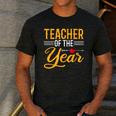 Teacher Of The Year Men Women Teachers Men's Casual T-Shirt Dark Grey