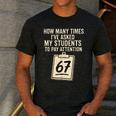 Teachers 67 Meme Men's Casual T-Shirt Dark Grey Teachers 67 Meme Men's Casual T-Shirt Dark Grey