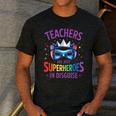 Teachers Are Just Superheroes In Disguise Back To School Men's Casual T-Shirt Dark Grey Teachers Are Just Superheroes In Disguise Back To School Men's Casual T-Shirt Dark Grey