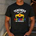 Teachers Are Just Superheroes In Disguise School Women Men Men's Casual T-Shirt Dark Grey Teachers Are Just Superheroes In Disguise School Women Men Men's Casual T-Shirt Dark Grey