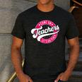 Come On Teachers Let's Go Teach Pink Back To School For Men Women Men's Casual T-Shirt Dark Grey Come On Teachers Let's Go Teach Pink Back To School For Men Women Men's Casual T-Shirt Dark Grey