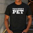 TEACHER'S PET You'Re My Favorite Do Me A Favor Men's Casual T-Shirt Dark Grey