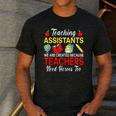 Teaching Assistant Because Teachers Need Heroes Too Cute Men's Casual T-Shirt Dark Grey Teaching Assistant Because Teachers Need Heroes Too Cute Men's Casual T-Shirt Dark Grey