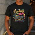 Teaching Is My Jam Groovy Retro Teacher Back To School Men's Casual T-Shirt Dark Grey Teaching Is My Jam Groovy Retro Teacher Back To School Men's Casual T-Shirt Dark Grey