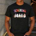 Teaching My Little Boos Teacher Ghost Teacher Halloween For Men Women Kids Men's Casual T-Shirt Dark Grey