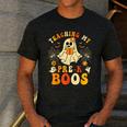 Teaching My Pre-K Boos Crew Teachers Halloween Ghost Men's Casual T-Shirt Dark Grey Teaching My Pre-K Boos Crew Teachers Halloween Ghost Men's Casual T-Shirt Dark Grey