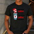 Teaching I Will Drink Coffee Here Or There Teacher Men's Casual T-Shirt Dark Grey Teaching I Will Drink Coffee Here Or There Teacher Men's Casual T-Shirt Dark Grey