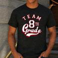 Team 8th Grade Eighth For Teacher Or Students For Men Women Girls Kids Men's Casual T-Shirt Dark Grey Team 8th Grade Eighth For Teacher Or Students For Men Women Girls Kids Men's Casual T-Shirt Dark Grey