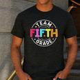 Team Fifth Grade Teacher Back To School 5th Grade Squad Kids Men's Casual T-Shirt Dark Grey Team Fifth Grade Teacher Back To School 5th Grade Squad Kids Men's Casual T-Shirt Dark Grey