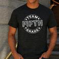 Team Fifth Grade Teacher Student Squad Team 5th Grade School Men's Casual T-Shirt Dark Grey Team Fifth Grade Teacher Student Squad Team 5th Grade School Men's Casual T-Shirt Dark Grey