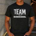 Team Homeschool Homeschooler Homeschooling Teacher Mom Kids Men's Casual T-Shirt Dark Grey Team Homeschool Homeschooler Homeschooling Teacher Mom Kids Men's Casual T-Shirt Dark Grey