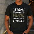 Team Music Teacher Camo Teacher Student Back To School Men's Casual T-Shirt Dark Grey Team Music Teacher Camo Teacher Student Back To School Men's Casual T-Shirt Dark Grey